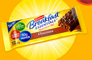 Free Sample Carnation Breakfast Essentials Nutrition Bar