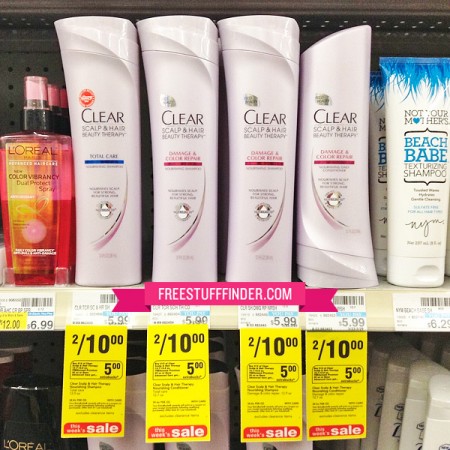$0.84 Clear Scalp & Hair Care at CVS