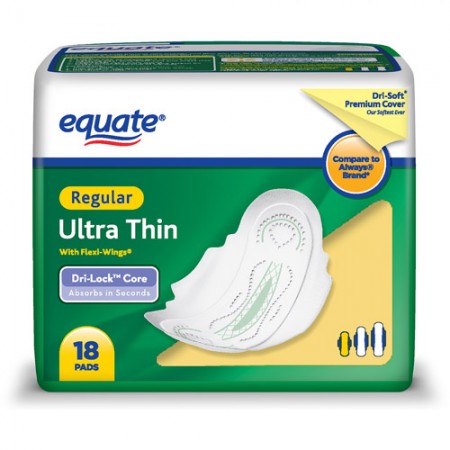 Deal: Equate Pads $1.97 at Walmart
