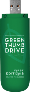 Free Green Thumb USB Drive