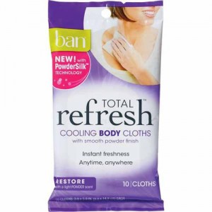 Free Sample Ban Refresh Cooling Body Cloths