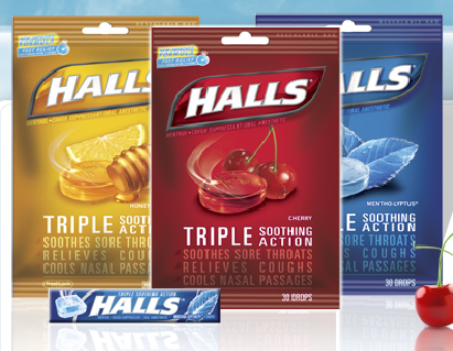 $0.68 (Reg $1.50) Halls Cough Drops at Walgreens