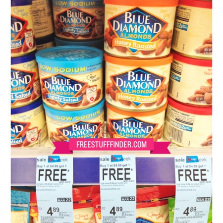 $1.95 Blue Diamond Almonds at Walgreens