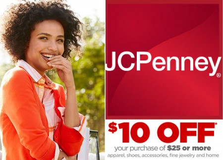 $10 off $25 Purchase at JCP
