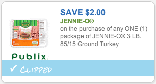 *HOT* $2.00 Off Jennie-O Ground Turkey Coupon