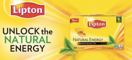 Free Sample Lipton Natural Energy Tea