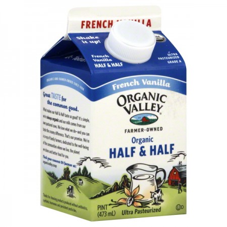 Deal: Organic Valley Half & Half $0.24 at Whole Foods Market