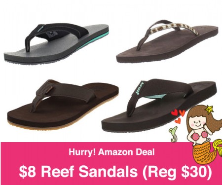 *HOT* Reef Sandals as low as $8