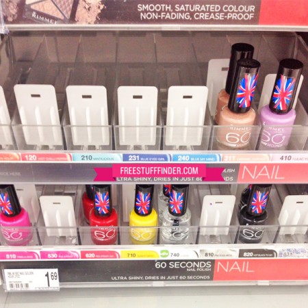 Free Rimmel Nail Polish at Walgreens