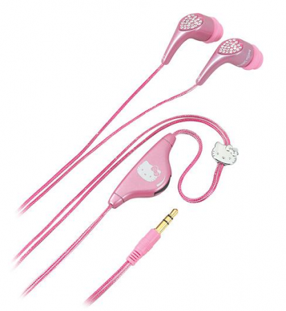 Hello Kitty Earbud Headphones $3.99 (Reg $24)