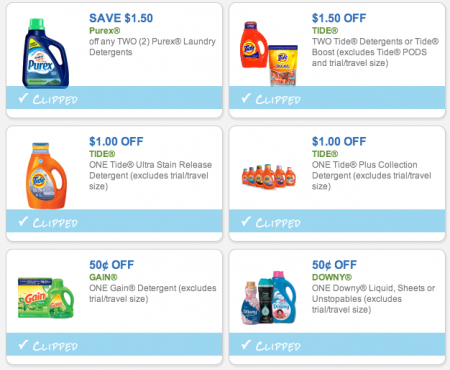 *HOT* New Laundry Coupons (Print Now!)