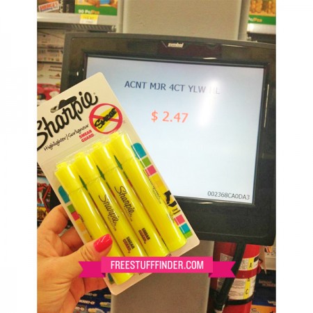 $0.97 Sharpie Highlighters at Walmart