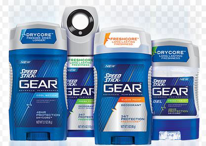 *Hot* $1.00 Speed Stick Gear Deodorant