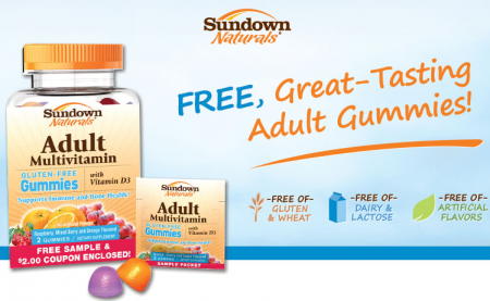 Free Sample Sundown Multivitamin Gummies