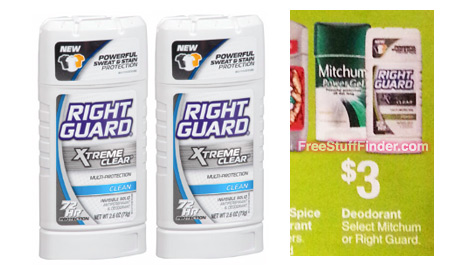 Free Right Guard Xtreme Deodorant at Target (Week 3/30) - Print Coupon Now!