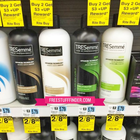 $0.50 TRESemme Shampoo or Conditioner at Rite Aid