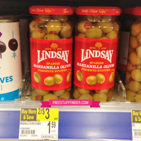 $0.49 Lindsay Olives at Walgreens