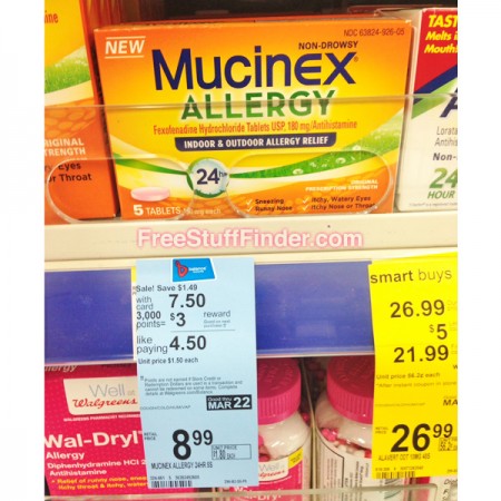 Walgreens-Mucinex