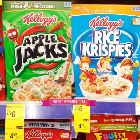 Deal: $0.67 Kellogg's Cereal at Walgreens