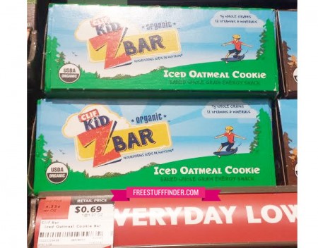 $0.19 Clif Kid ZBar at Whole Foods