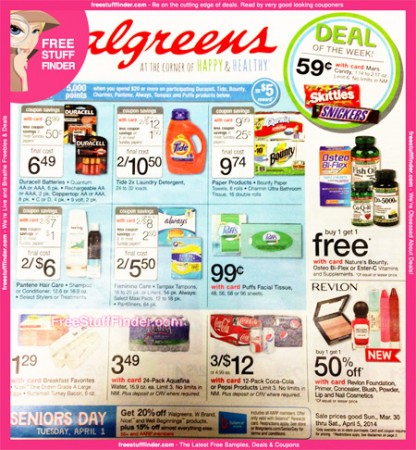 *HOT* Walgreens Ad Preview (Week 3/30 - 4/5)