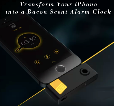 Free Bacon Scent Alarm Clock Giveaway