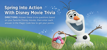 Free 30 Disney Movie Rewards Points