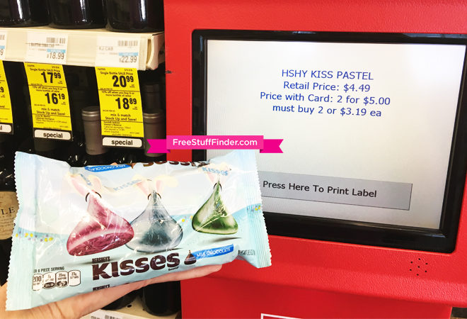 $0.50 (Reg $4.49) Hershey Easter Kisses, Eggs or Minatures at CVS