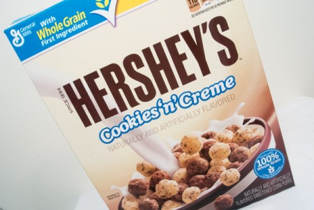 Free Hershey’s Cookies n Creme Cereal for Betty Crocker Members