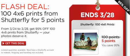 My Coke Rewards: 100 4×6 Prints from Shutterfly Only 5 Points!