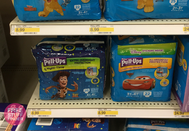 *HOT* $2.99 (Reg $9) Huggies Pull Ups Jumbo Pack at Target (Print Now!)