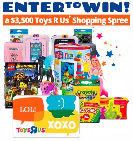 Win $3500 Toys R Us Shopping Spree