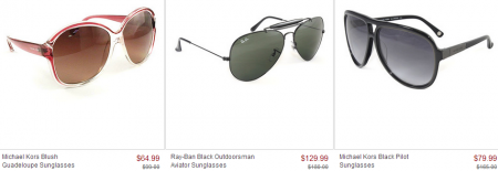 *HOT* 55% Off Designer Sunglasses Sale