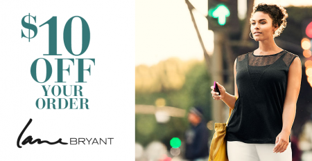 *HOT* $10 off $10 Coupon at Lane Bryant