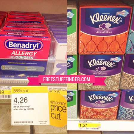 Benadryl-Kleenex