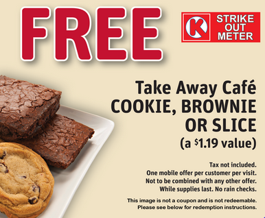 Free Cookie or Brownie at Circle K (AZ & NV Only)