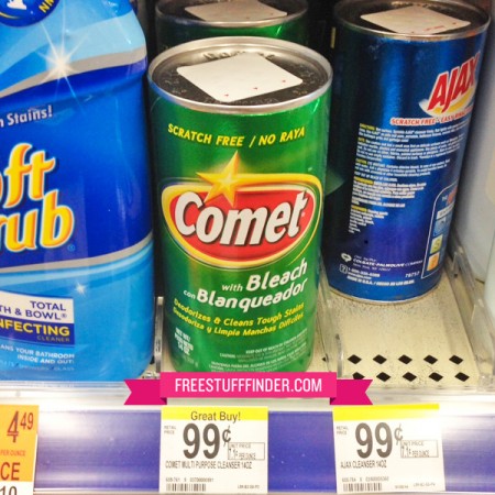 $0.50 Comet Cleanser at Walgreens