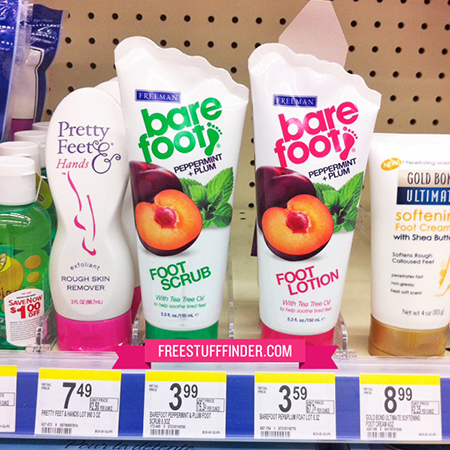 Free Freeman Bare Foot Foot Balm at Walgreens