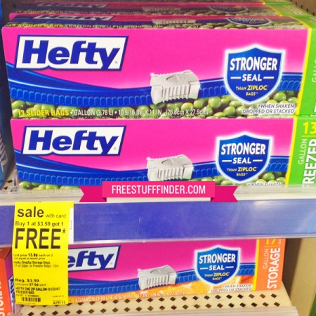 $1.29 Hefty Slider Bags at Walgreens (Reg $3.59)