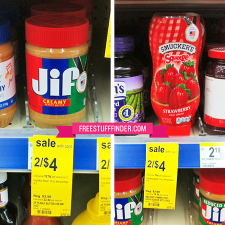 $1.33 Jif Peanut Butter & Smucker's + Free Bread at Walgreens