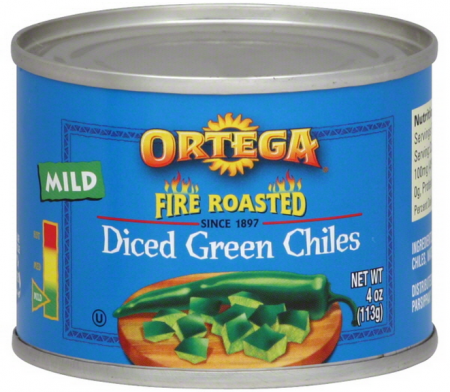 $0.55 Ortega Green Chiles at Walmart