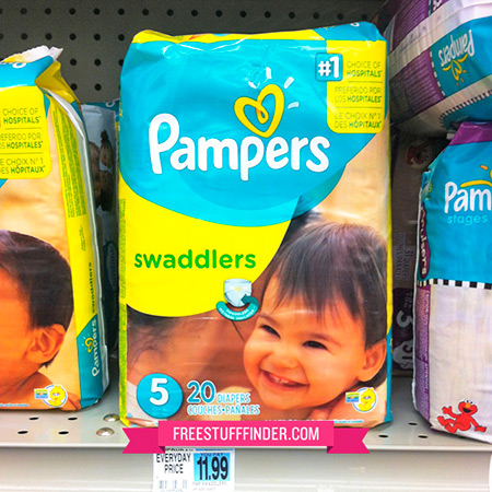 $5.00 (Reg $12) Pampers Diapers at Rite Aid