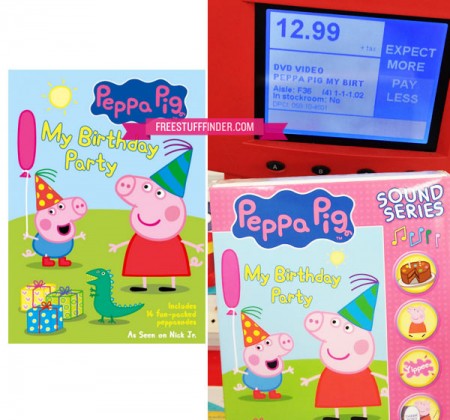 $3.00 Peppa Pig DVD at Target