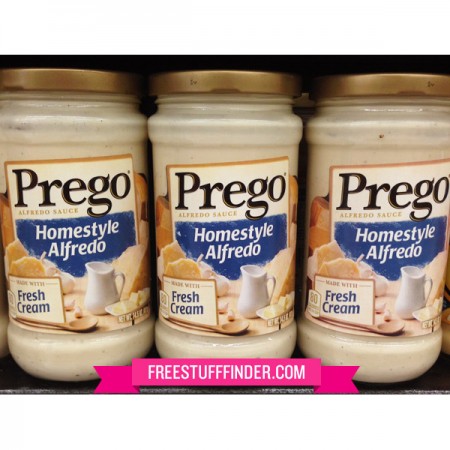 $0.68 Prego Alfredo Sauce at Walmart