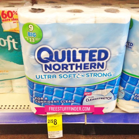 $0.34 Quilted Northern Bath Tissue at Walgreens