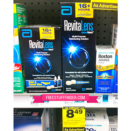 $1.49 (Reg $10.49) RevitaLens Contact Solution at Rite Aid