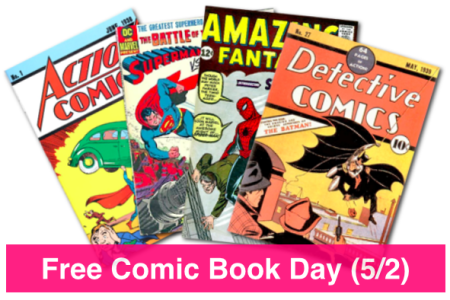 FREE Comic Book Day (Saturday, October 29th)