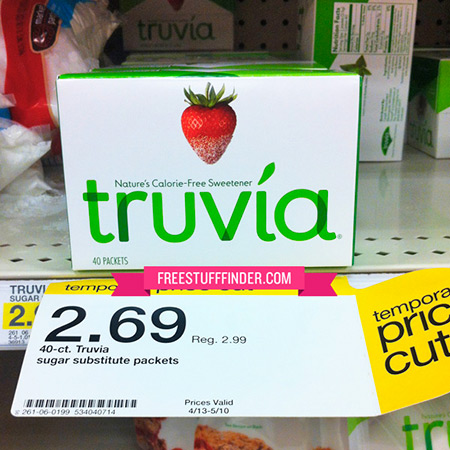 $0.69 Truvia Sweetener at Target