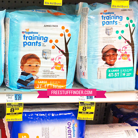$4.99 (Reg $9.99) Tugaboos Training Pants at Rite Aid