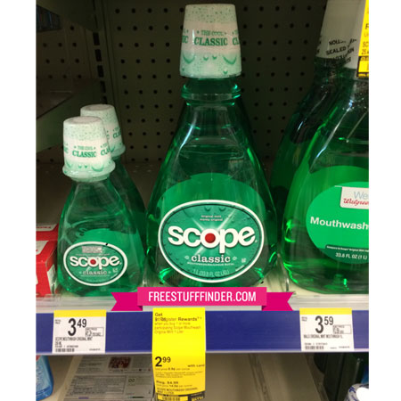 $0.74 (Reg $5) Scope Classic Mouthwash at Walgreens